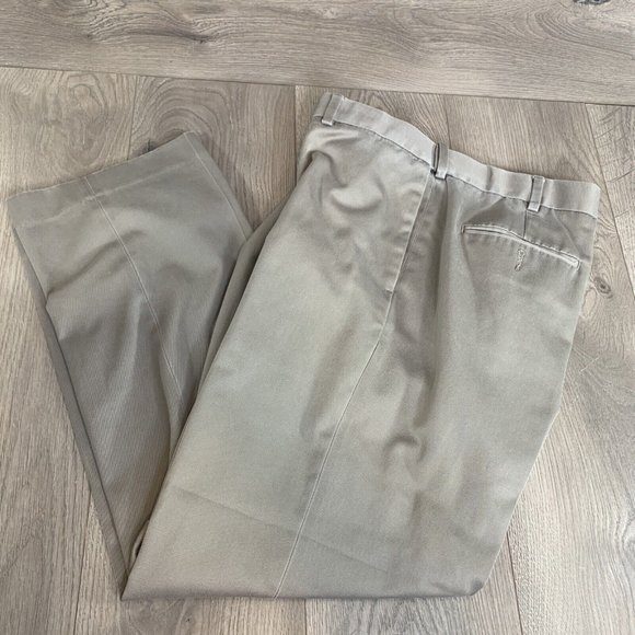 Perry Ellis Portfolio Mens Size 36X30 Straight Leg Dress Pants Flex Fit Waist - Picture 4 of 9